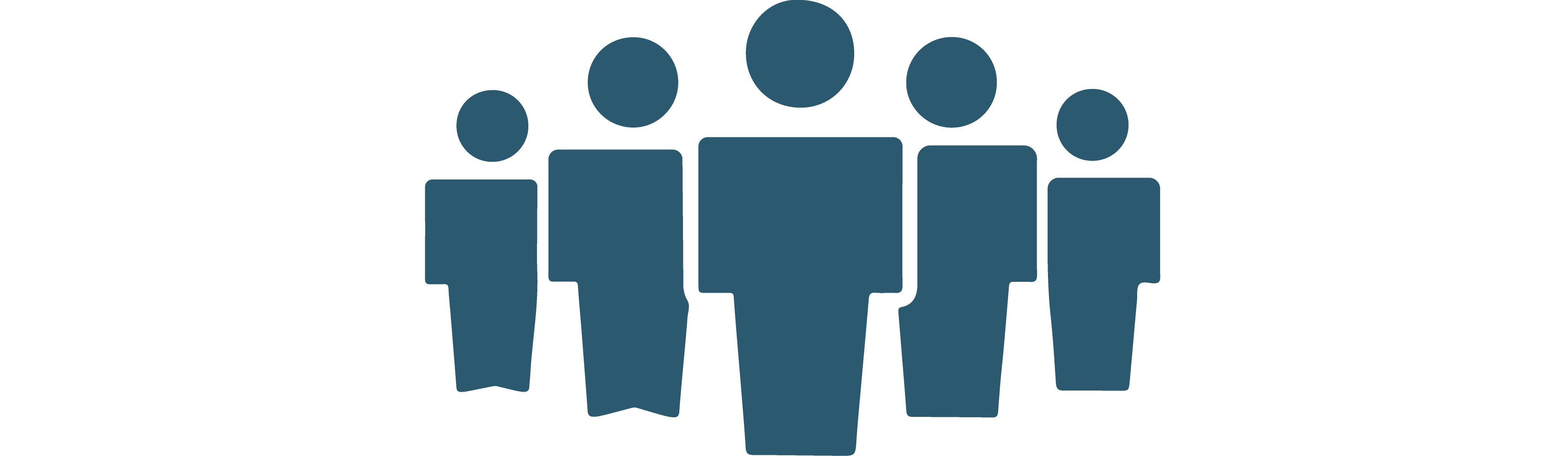 Clipart of group of people standing together